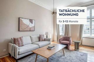 Wohnung mieten in Taborstraße, 10997 Kreuzberg, Wunderschöne möbilierte 2 Zimmer Wohnung fussläufig vom Treptower Park entfernt