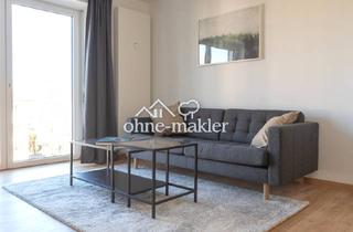 Wohnung mieten in 60598 Frankfurt, Exklusive, voll möblierte 2-Zimmer-Wohnung mit Skylineblick in Frankfurt am Main