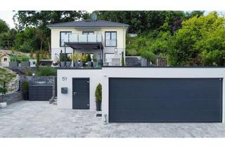 Haus kaufen in 91462 Dachsbach, PROVISIONSFREI! EFH mit großem Pool, Garagen und unverbautem 180° Blick ins Aischtal - Erstbezug '23