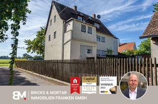 Grundstück zu kaufen in 90765 Poppenreuth, Grundstück mit 3-Familienhaus, Gewerbehalle und Garage