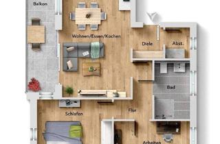 Wohnung kaufen in 33330 Gütersloh, Gütersloh - EG-3ZiWohntraum| Terrasse|Tiefgarage,|Aufzug|NEUBAU Wärmepumpe