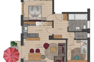 Wohnung kaufen in Umgangweg, 83416 Saaldorf-Surheim, Provisionsfrei! Neuwertige 3-Zimmer Wohnung mit Balkon in Saaldorf-Surheim