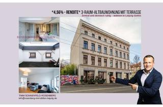Wohnung kaufen in Gohliser Straße 29 WE07, 04155 Gohlis-Süd, Attraktives Renditeobjekt: Frisch vermietete 2-Raum-Wohnung mit Terrasse