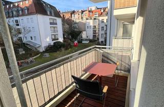 Wohnung mieten in Doktor-Mack-Straße 36, 90762 Fürth, Helle möblierte 2,5-Zimmer Wohnung mit Balkon im 2. OG in Fürth direkt am Stadtpark