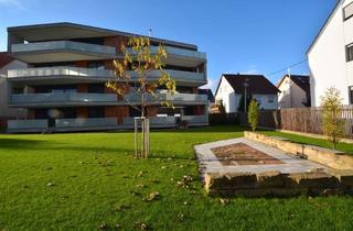 Penthouse mieten in Bachstraße 28, 70839 Gerlingen, Möbliertes Penthouse Neubauzustand 3,5 Zi große Gartenanlage Stadtmitte Gerlingen (Erdwärmepumpe)