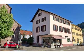 Wohnung mieten in Hauptstraße 11, 76599 Weisenbach, Schöne große 3,5-Zimmer-Wohnung mit Balkon in historischem Pfarrhaus (gehobene Ausstattung)