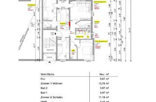 Wohnung mieten in Mühlstraße 11, 35390 Gießen, Erstbezug nach Kernsanierung – 4-Zimmer-Wohnung mit Balkon in bester Lage von Gießen