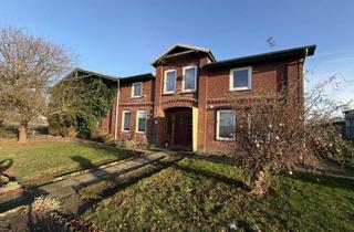 Haus kaufen in Bokhorst, 25557 Oldenbüttel, Wohnhaus / Resthof plus Baugrundstück in sehr ländlicher Lage und direkte Nähe zum Nord-Ostsee-Kanal