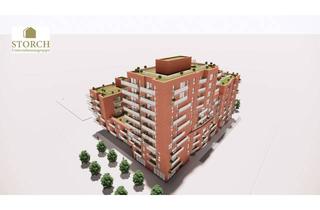 Wohnung kaufen in Willy-Brandt-Ufer, 24143 Gaarden-Ost, Maritime 2-Zimmer-Neubauwohnung mit Süd-Balkone inkl. Küche, KfW 40 im Baufeld XV