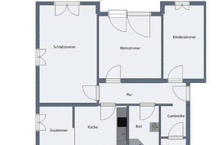 Wohnung mieten in Karlstraße 13, 89129 Langenau, Helle 3-Zimmer Erdgeschosswohnung mit Garten in Langenau