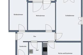 Wohnung mieten in Karlstraße 13, 89129 Langenau, Gut geschnittene 3-Zi.-Wohnung mit EBK in zentraler Lage
