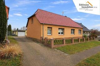 Haus kaufen in 19412 Langen Jarchow, Ein EFH mit großem Potenzial! 2 Garagen und weiteres Nebengelass auf 1.285 m² Grundstück.