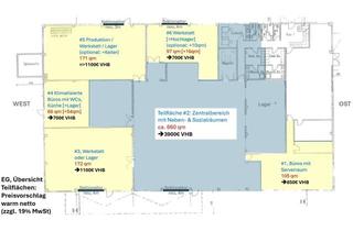 Büro zu mieten in Werkstraße, 89290 Buch, Einzeln oder in Kombination: Büro-, Lager- und Produktionsflächen (660/440/172/120/113/105 qm)