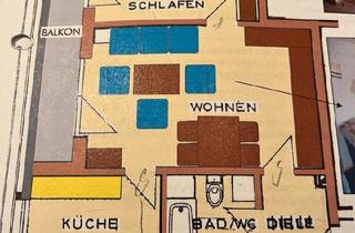 Wohnung kaufen in 91126 Schwabach, Schwabach - Privatverkauf: moderne 2-Zi-Whg. mit gr. Balkon in zentraler Lage