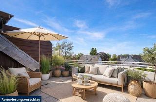 Wohnung kaufen in 40764 Langenfeld, Langenfeld - Helle Maisonettewohnung mit Dachterrasse und ca. 17m² Bonusfläche