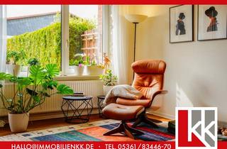 Wohnung kaufen in 38547 Calberlah, Natur pur direkt am Elbeseitenkanal: 3-Zimmer-Erdgeschoss-Wohnung mit großem Garten