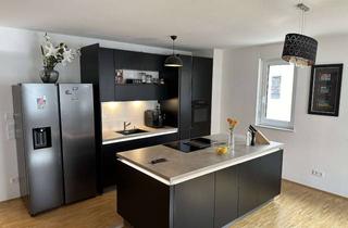 Wohnung mieten in 76646 Bruchsal, Stilvolle, teilmöblierte 2-Zimmer-Wohnung mit Balkon und hochwertiger Einbauküche in Bruchsal