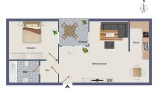 Wohnung mieten in Rudolf-Marburg-Str. 24, 64720 Michelstadt, 2-Zi.-Wohnung zentral in Michelstadt