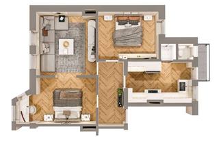 Wohnung mieten in 27576 Lehe, Charmante Altbauwohnung in Bremerhaven-Lehe zu vermieten