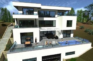 Villa kaufen in 69226 Nußloch, LUXHAUS Bauhaus Terrassen Villa 420m² im Zentrum am Park alles individuell planbar Schlüsselfertig