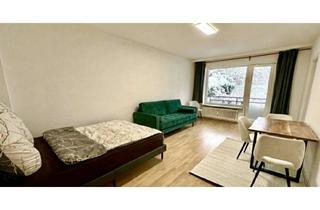 Wohnung mieten in 22111 Horn, Möbliertes Studio (37m²) in HH-Horn mit Balkon. 1 Jahr befristet.