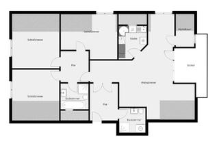 Wohnung mieten in 61137 Schöneck, Geräumige 4-Zimmer-Dachgeschosswohnung mit zwei Bädern, Südbalkon & TG-Stellplatz