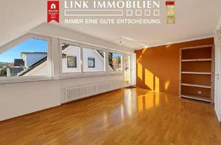 Wohnung kaufen in 70469 Stuttgart, Stuttgart - S-Feuerbach: Lichtdurchflutete 2-Zimmer-Dachgeschosswohnung mit Sonnenbalkon und Gartenanteil!