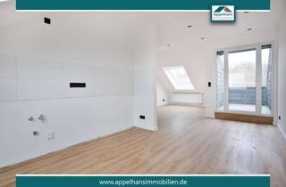 Wohnung kaufen in 49086 Darum, Bezugsfertige 3-Zimmer-Dachgeschosswohnung mit Loggia