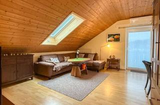 Wohnung kaufen in 83329 Waging am See, gemütliche Dachgeschosswohnung im Herzen von Waging