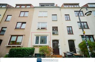 Wohnung kaufen in 28203 Steintor, Vermietete Eigentumswohnung mit Gartennutzung im Bremer Viertel