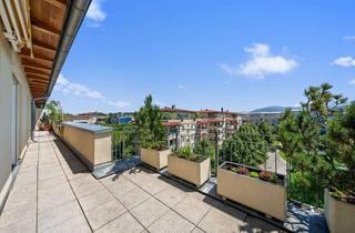 Wohnung kaufen in 79111 Rieselfeld, Exklusive Attikawohnung mit traumhafter Dachterrasse in drei Himmelsrichtungen