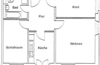 Wohnung mieten in Danckelmannstraße 24, 16259 Bad Freienwalde, Kleine 3-Raumwohnung im Erdgeschoss