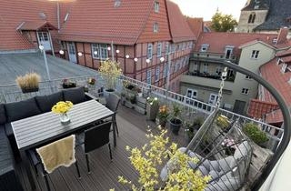 Wohnung mieten in 06484 Quedlinburg, Nachmieter gesucht! 01.03.26! Wohnung im Stadtzentrum mit Dachterrasse