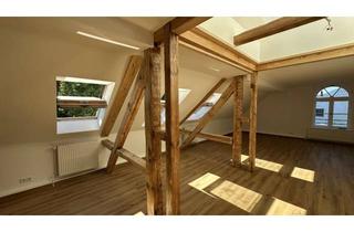 Wohnung mieten in Josef – Nawrocki – Straße 19, 12587 Friedrichshagen, Erstbezug mit Holzbalken · Exklusive Dachgeschosswohnung · Garten & Parkplatz inklusive