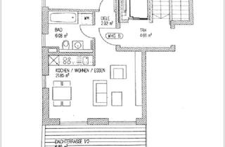 Wohnung mieten in Lohackerstraße 4H, 93051 Großprüfening-Dechbetten-Königswiesen, Helle 2-Zimmer-Wohnung mit Dachterrasse im 2. OG in Regensburg