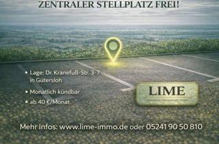Garagen mieten in Dr.-Kranefuß-Str., 33330 Gütersloh, Stellplatz innerstädtisch zu vermieten