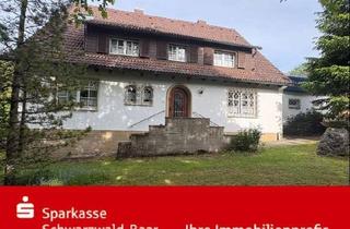 Haus kaufen in 78176 Blumberg, Geräumiges Wohnhaus mit Praxisräumen