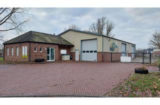 Büro zu mieten in 47533 Kleve, ZUR MIETE: Halle mit Büros und Stellplätze.