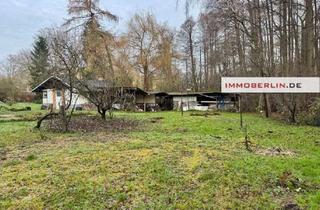 Grundstück zu kaufen in 15366 Hoppegarten, IMMOBERLIN.DE - Großzügiges Baugrundstück am Wald bei der Pferderennbahn