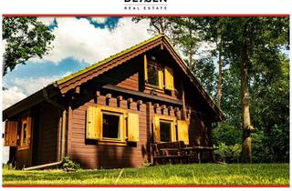 Immobilie mieten in 16244 Schorfheide, Finnisches Blockhaus + Direkt am See + Privater Steg mit Boot + Sauna