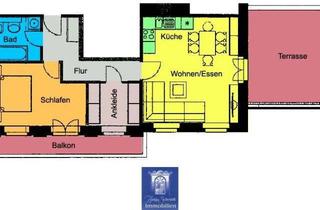 Wohnung mieten in 01099 Dresden, Bezaubernde Wohnung mit Terrasse und Balkon im Herzen der Neustadt!