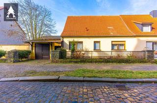 Doppelhaushälfte kaufen in Georgstraße 16, 06449 Aschersleben, Einladende Doppelhaushälfte mit Garten in zentraler Lage