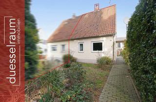 Doppelhaushälfte kaufen in 40627 Vennhausen, Düsseldorf-Vennhausen: Sanierungsbedürftige Doppelhaushälfte mit viel Potenzial!