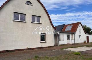 Haus mieten in Geschwister Scholl Strasse, 15295 Groß Lindow, Doppelhaushälfte, 87 qm Wfl., 573 qm Grund, Kamin, neues Bad