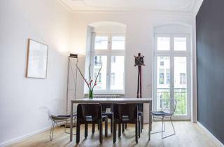 Wohnung mieten in Prenzlauer Berg, 10437 Prenzlauer Berg, 2-Zimmer Altbauwohnung im Herzen Prenzlauer Bergs möbliert