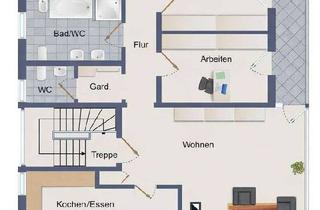 Wohnung mieten in 67354 Römerberg, Großzügige 4-Zimmer-Wohnung mit Balkon / Erstbezug nach Kernsanierung