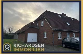 Doppelhaushälfte kaufen in 25920 Risum-Lindholm, Kapitalanlage: Zwei festvermietete Wohnungen in gepflegter Doppelhaushälfte in Risum-Lindholm