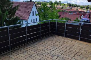 Wohnung mieten in 72469 Meßstetten, Gepflegte 3-Zimmer-EG-Wohnung mit Balkon und Einbauküche