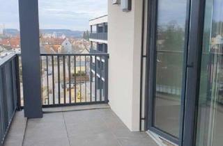 Wohnung mieten in 93133 Burglengenfeld, Exklusiv mit Spitzenplatz in Neubau-Wohnanlage, teilmöbliert, mit Südwest-Balkon, TG-Stellpl., etc.!