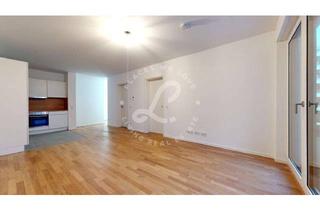 Wohnung mieten in Krifteler Straße, 60326 Gallusviertel, Erstbezug im Neubau: Stilvolle 2-Zimmer-Wohnung mit Einbauküche & ruhigem Innenhof-Balkon